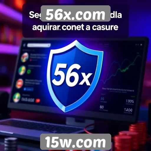 Recursos de segurança no site 56x.com
